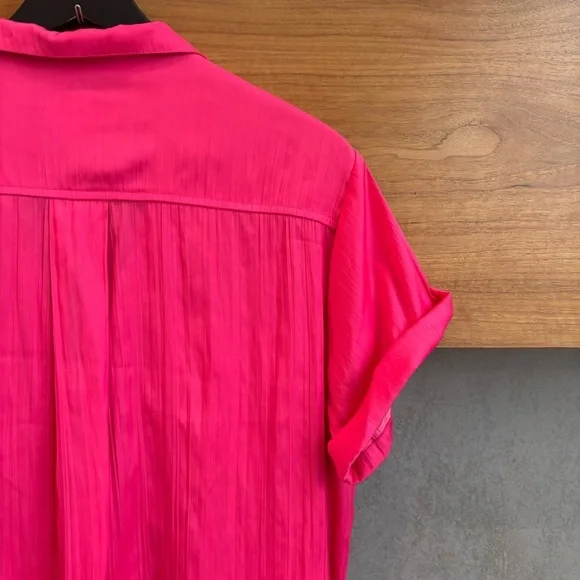 Anthropologie Button up Shirt Short Sleeve, Size S - Picture 11 of 11